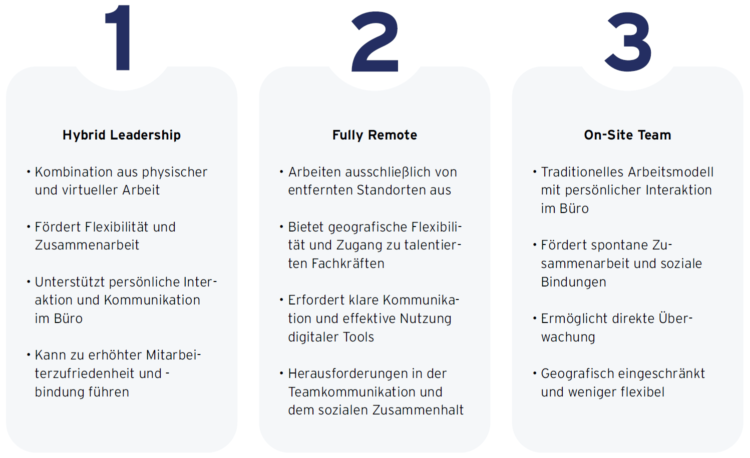 Abb. 1: Digital Leadership Modelle (Eigene Darstellung nach inkubit.com) Abb. 1: Digital Leadership Modelle (Eigene Darstellung nach inkubit.com)