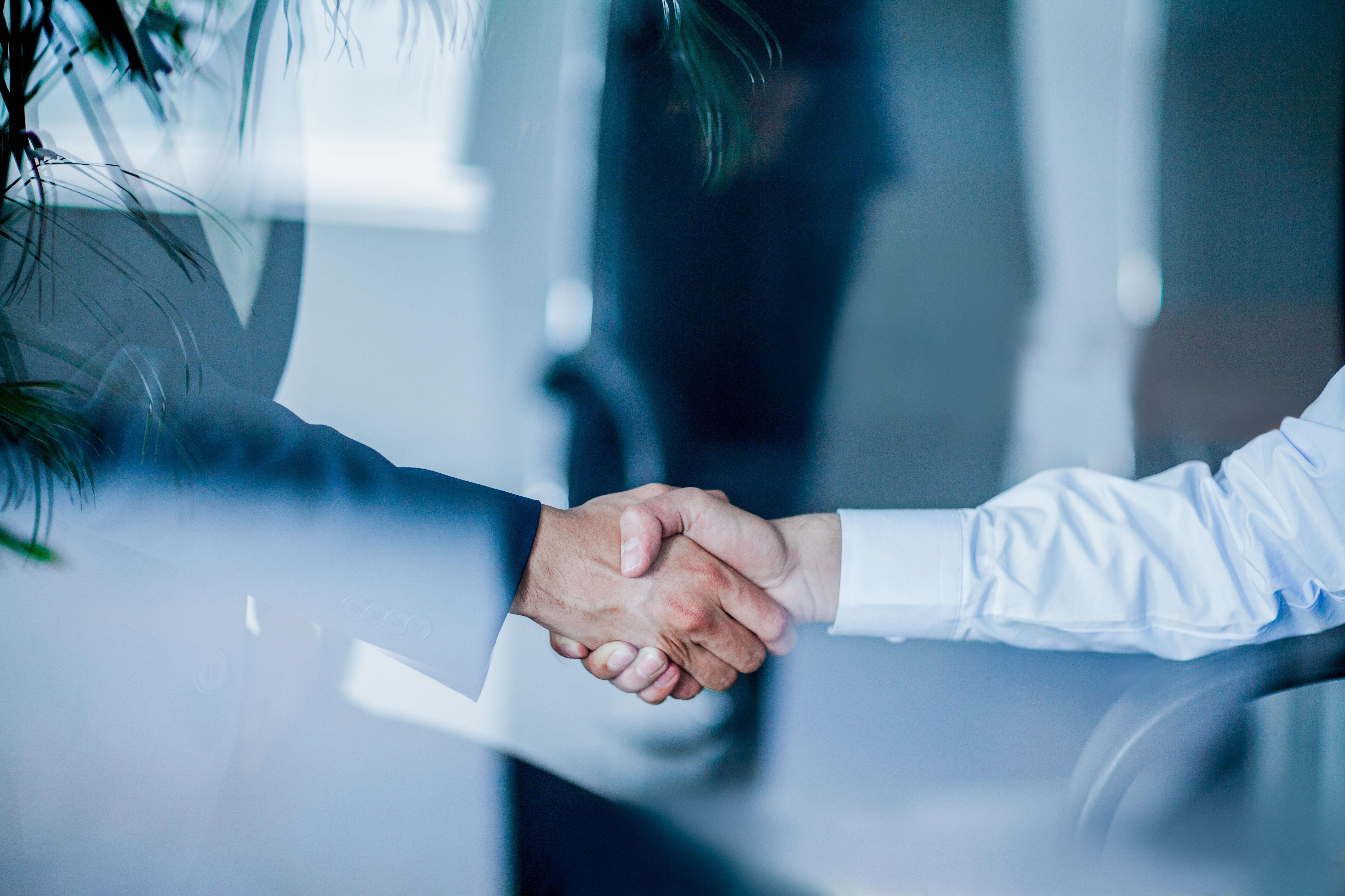 Foto eines Handshakes