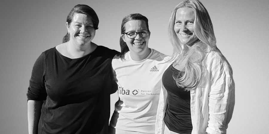 Foto von Sina, Sandra und Marie