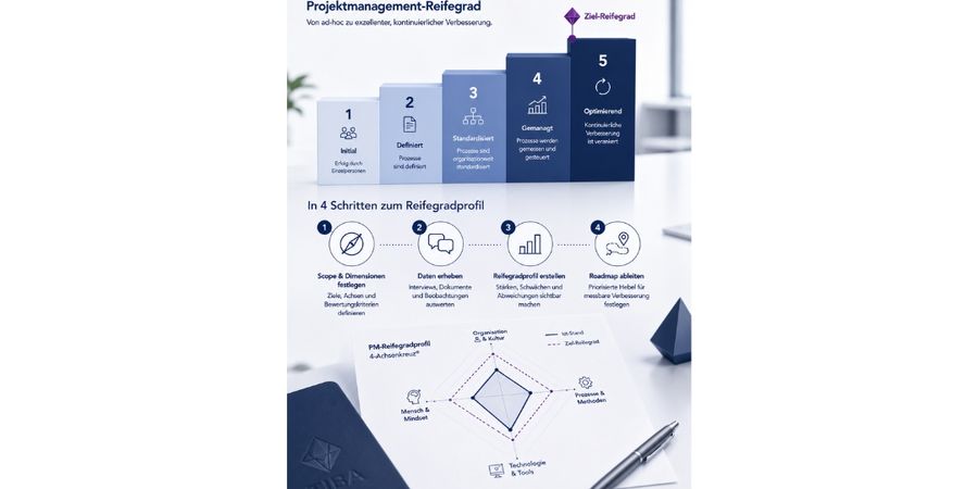 Projektmanagement-Reifegrad bestimmen
